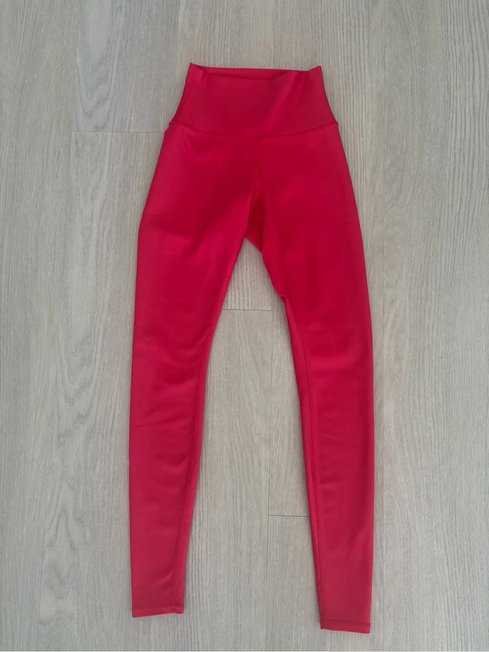 Alo Yoga Red 7/8 High-Waist Airlift Legging